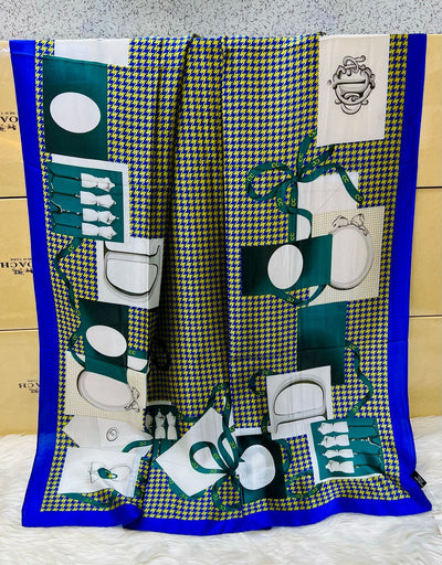 Mix Luxury Brand Silk Scarf 5