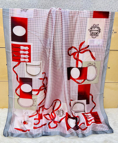Mix Luxury Brand Silk Scarf 4