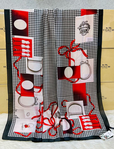 Mix Luxury Brand Silk Scarf 1