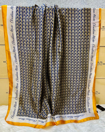 Mix Luxury Brand Silk Scarf 4