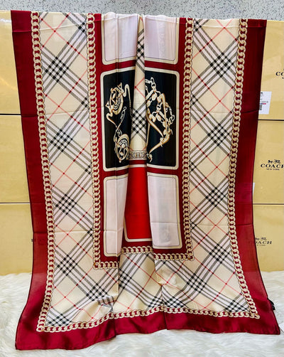 Mix Luxury Brand Silk Scarf 12