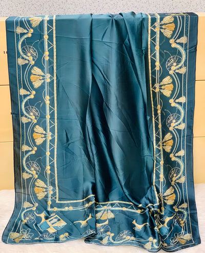 Mix Luxury Brand Silk Scarf 17