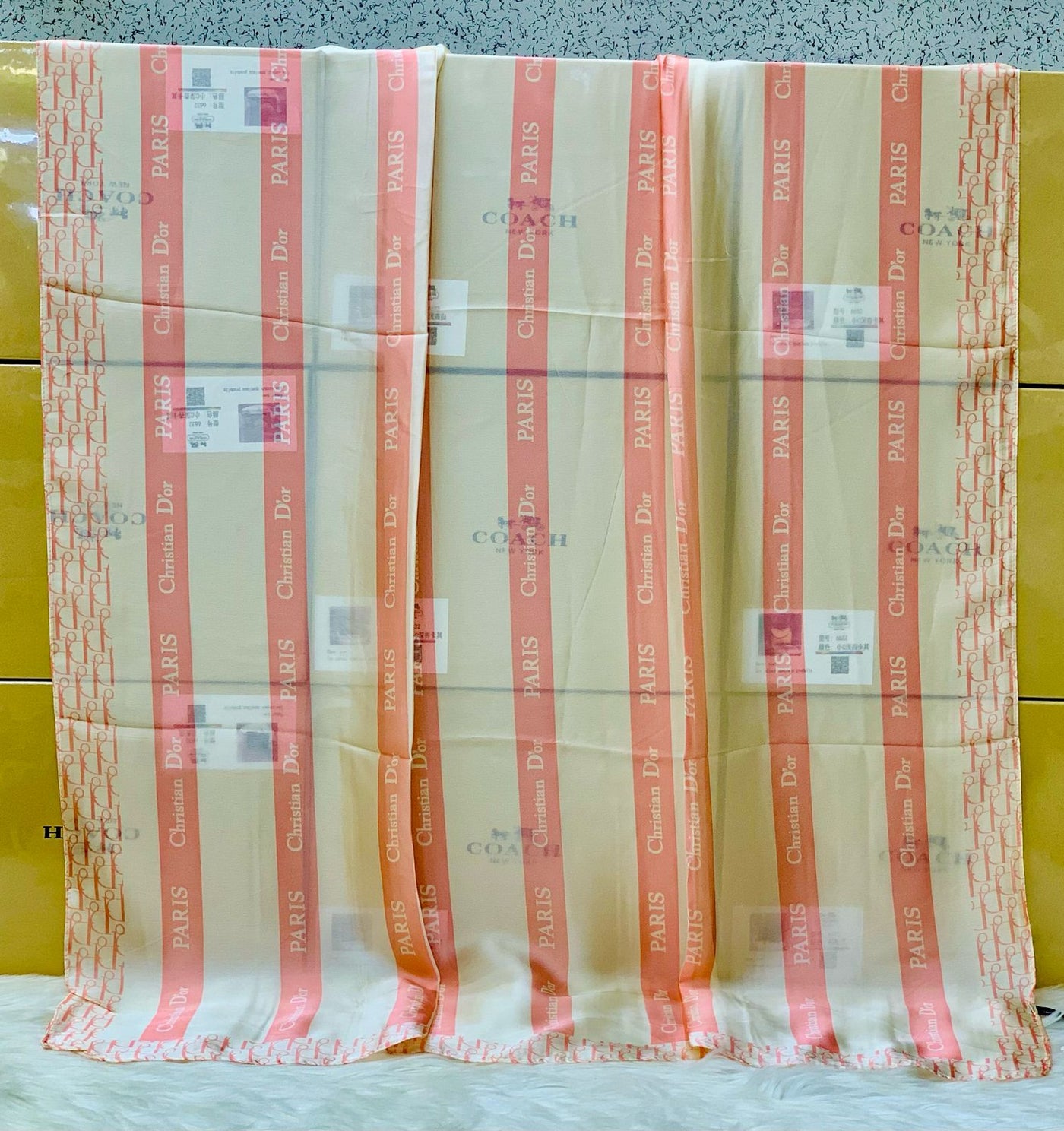 Mix Luxury Brand Silk Scarf 24