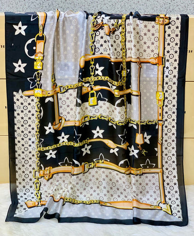 Mix Luxury Brand Silk Scarf 23