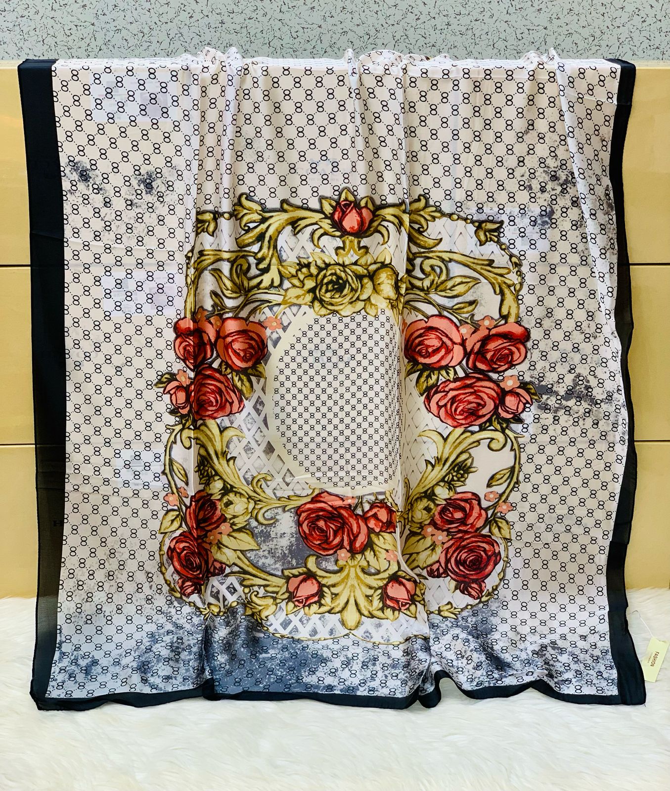 Mix Luxury Brand Silk Scarf 28