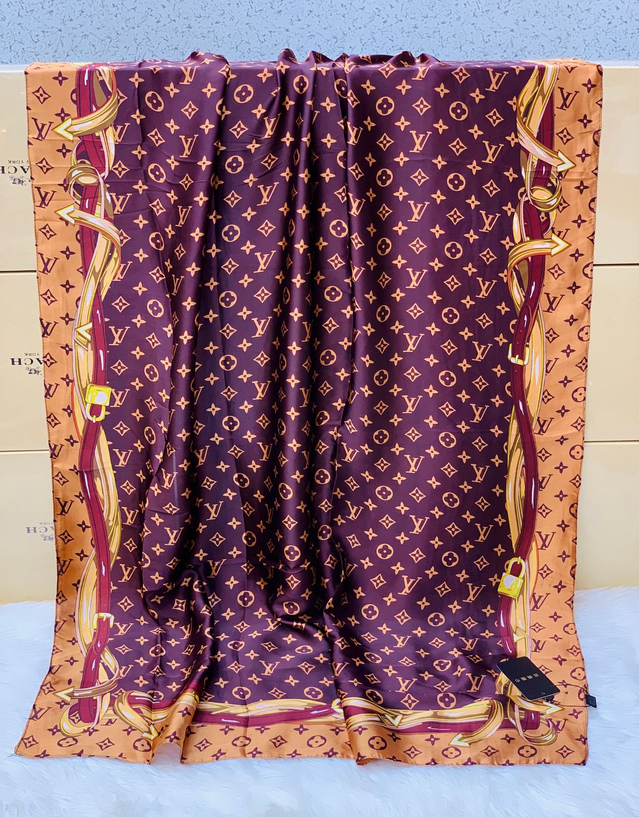 Mix Luxury Brand Silk Scarf 26