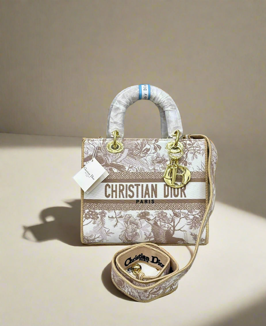 Christian Dior CD Lady D-Lite Bag Medium Size 2