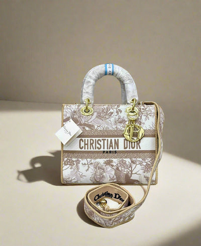 Christian Dior CD Lady D-Lite Bag Medium Size 2