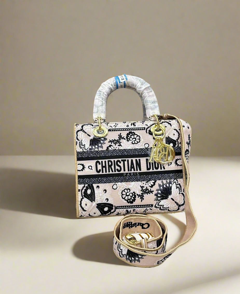 Christian Dior CD Lady D-Lite Bag Medium Size 4
