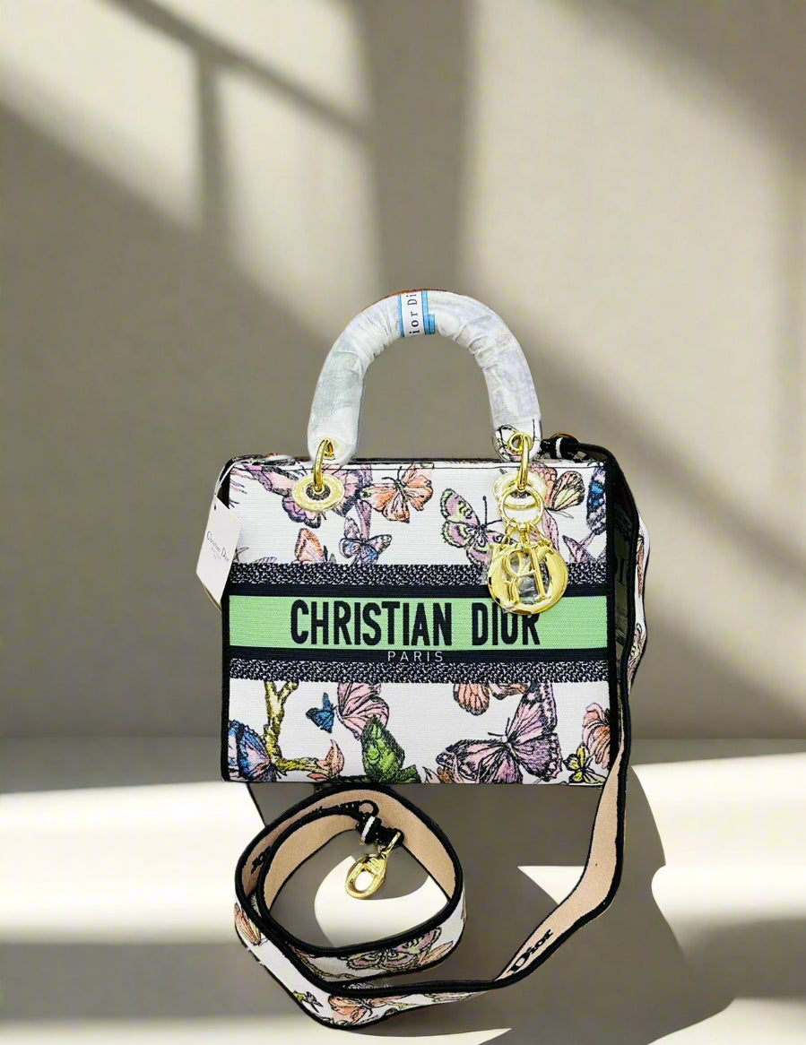 Christian Dior CD Lady D-Lite Bag Medium Size 7