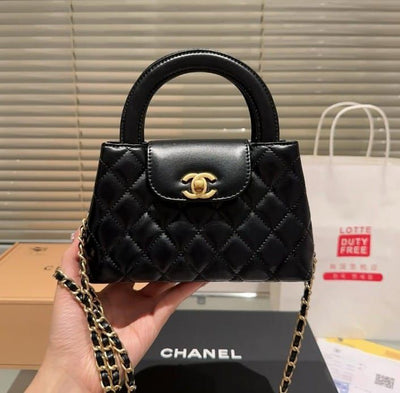 Chanel Kelly Shopping Bag Mini Black