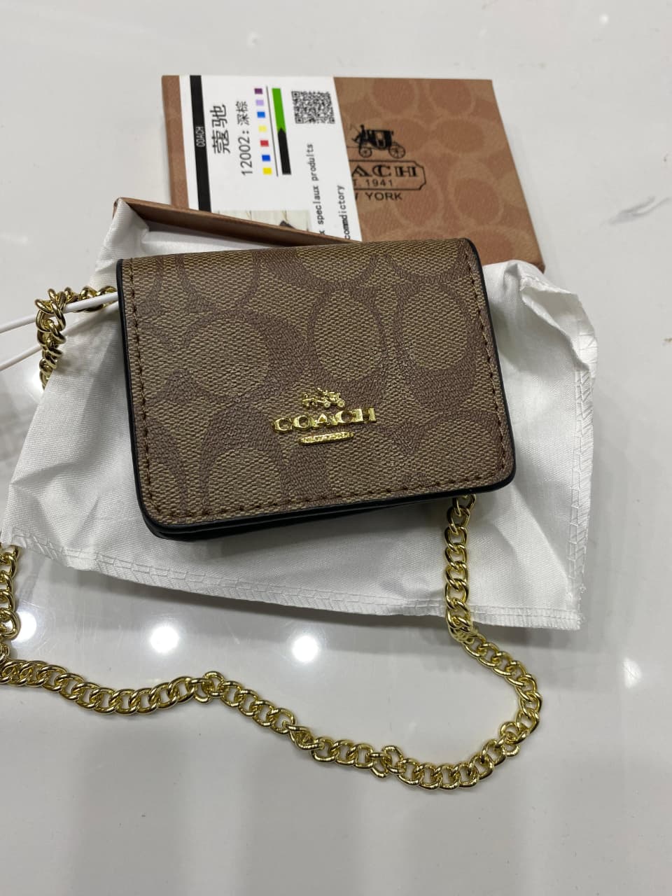 Coach Mini Crossbody Bag Brown