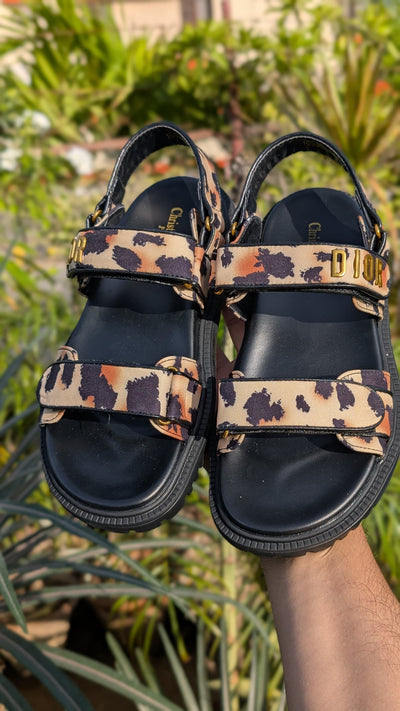 Christian Dior CD Dioract Embroidered Sandal