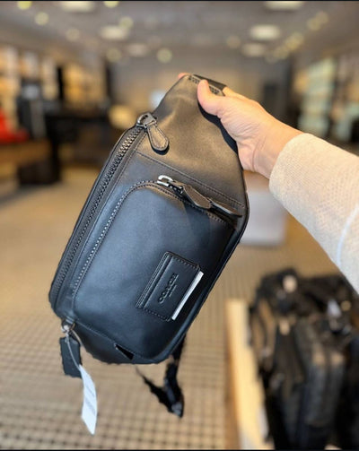 COACH X JEAN MICHEL BASQUIAT TRACK BELT BAG IN SIGNATURE CANVAS