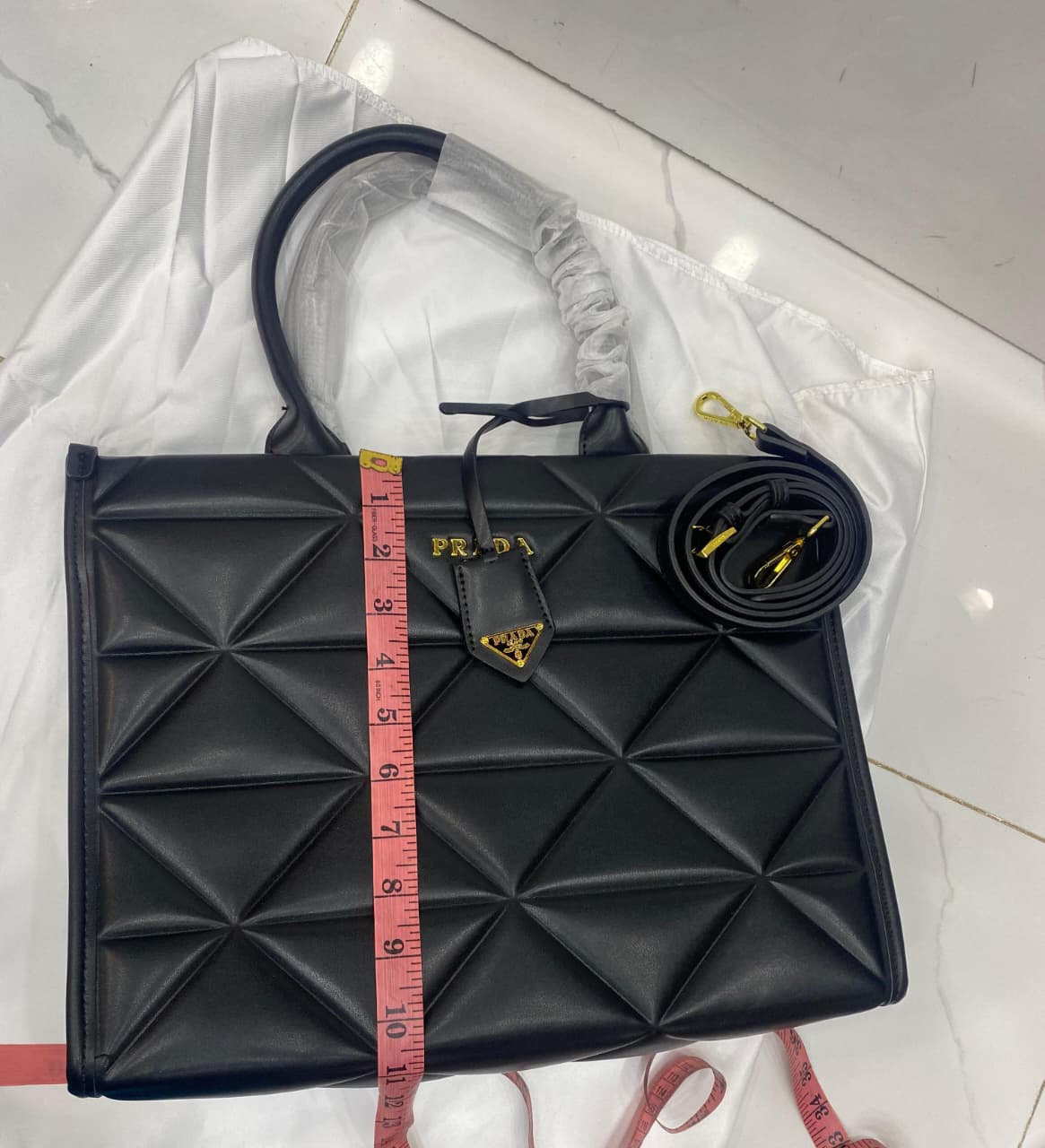 Prada Symbole Tote Bag