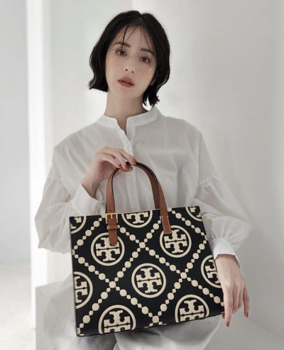 Tory Burch TB Mini T Monogram Totebag
