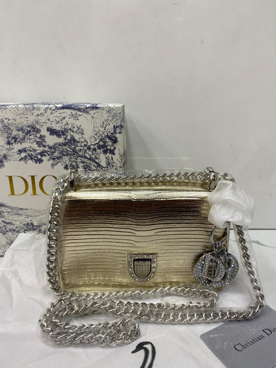 Premium Chris tian Di or CD Diorama Small Shoulder Bag with D i o r Charms