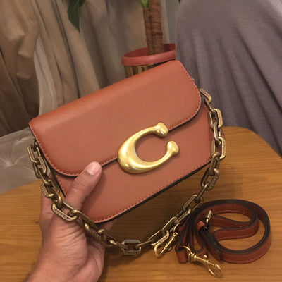Luxury Brand Co-ach Mini Shoulder Bag for Women