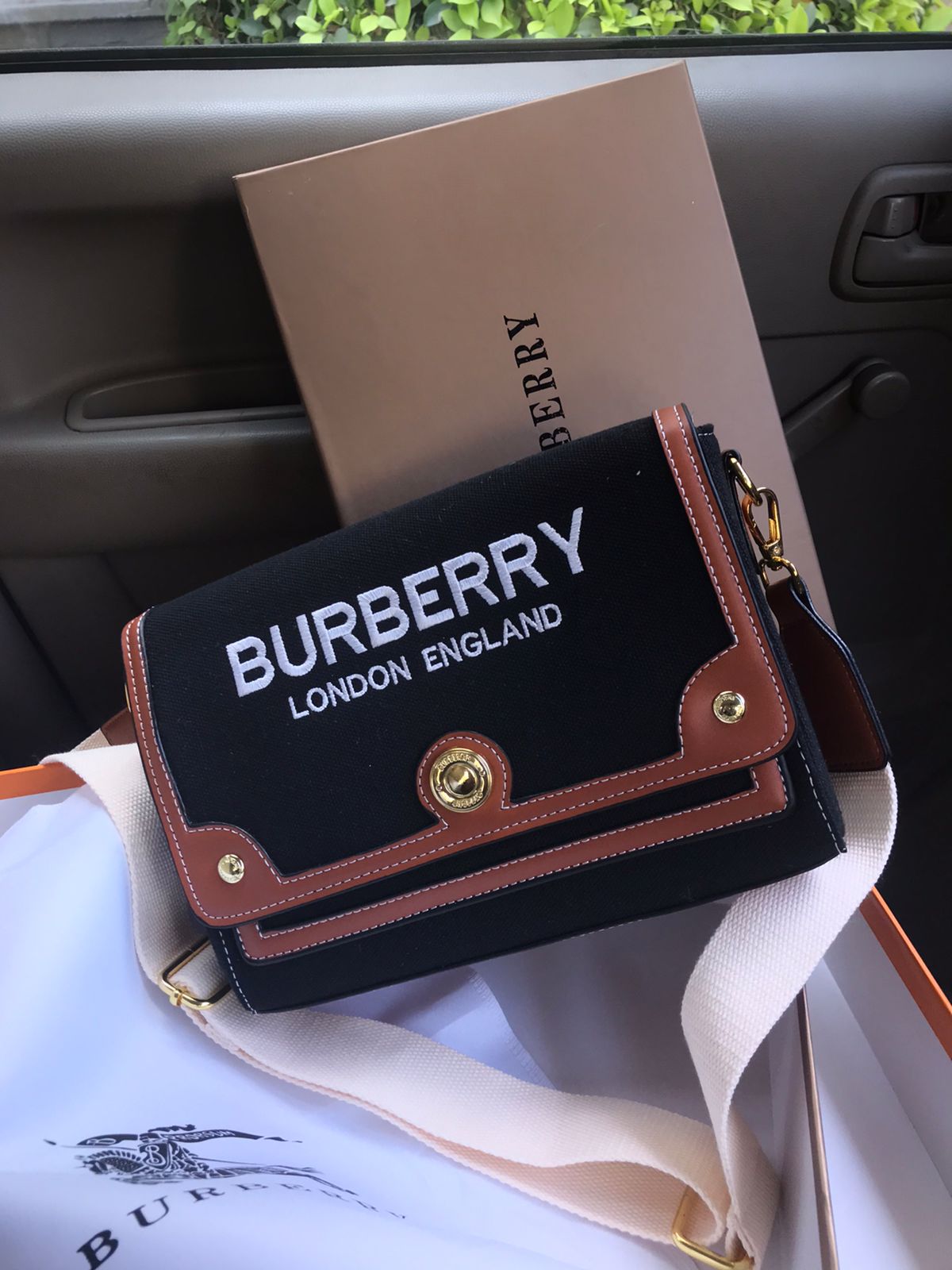 Fashion Brand TB Bur-berry Shoulder Bag for Women