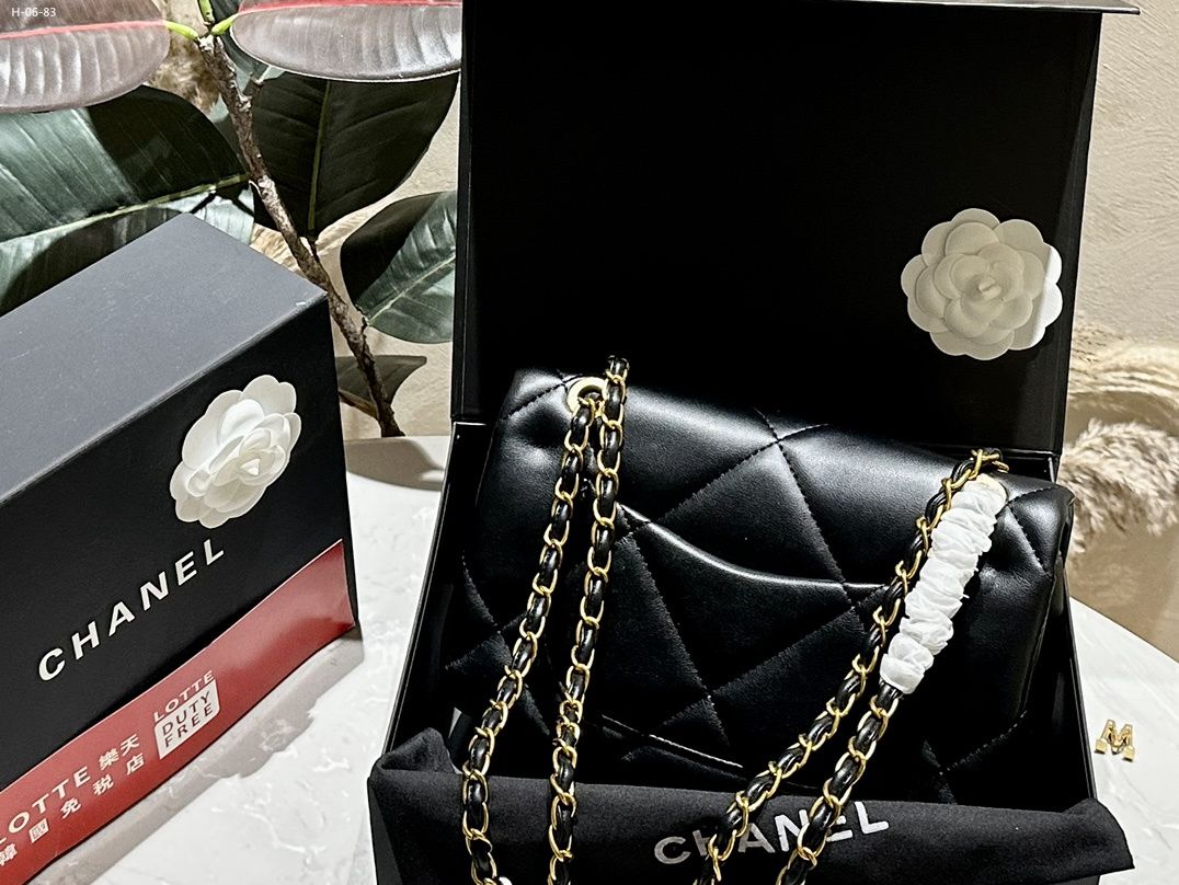 Famous CC Cha-nel 19 Handbag for Women