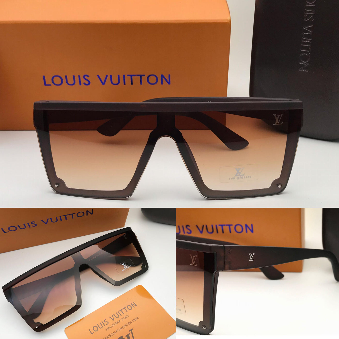 Luxury Brand LV -Lou-is Vui-tton Sunglasses for Men and Women