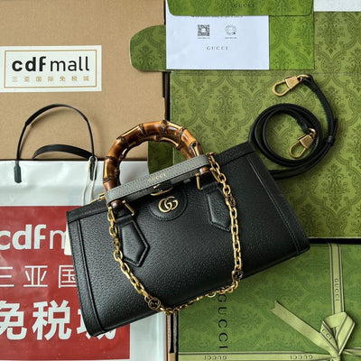 Famous GG Gu-cci Diana Small Shoulder Bag for Women