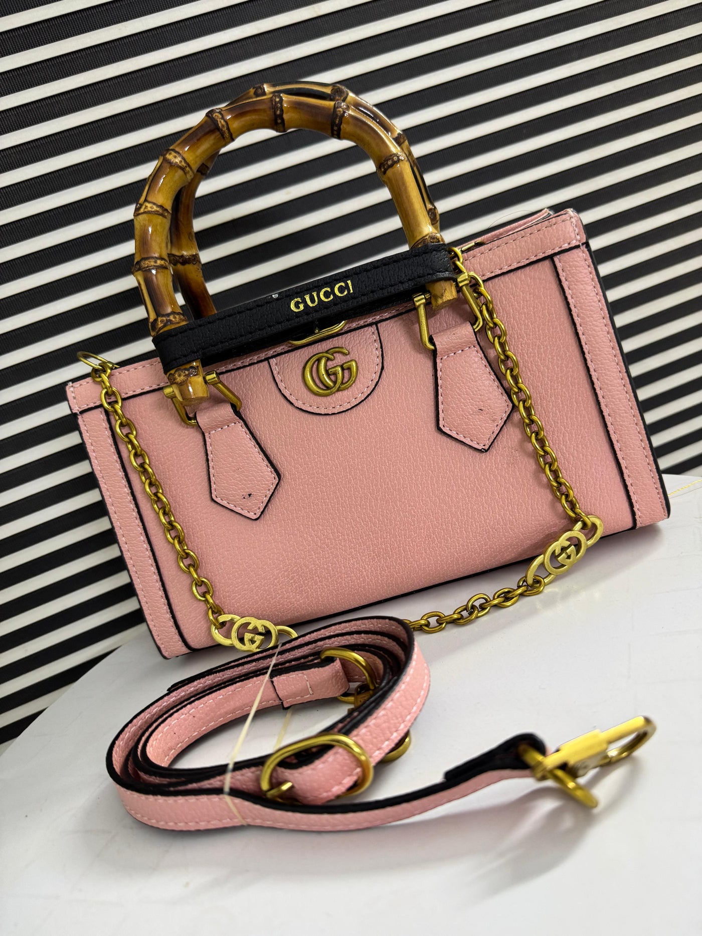 Famous GG Gu-cci Diana Small Shoulder Bag for Women