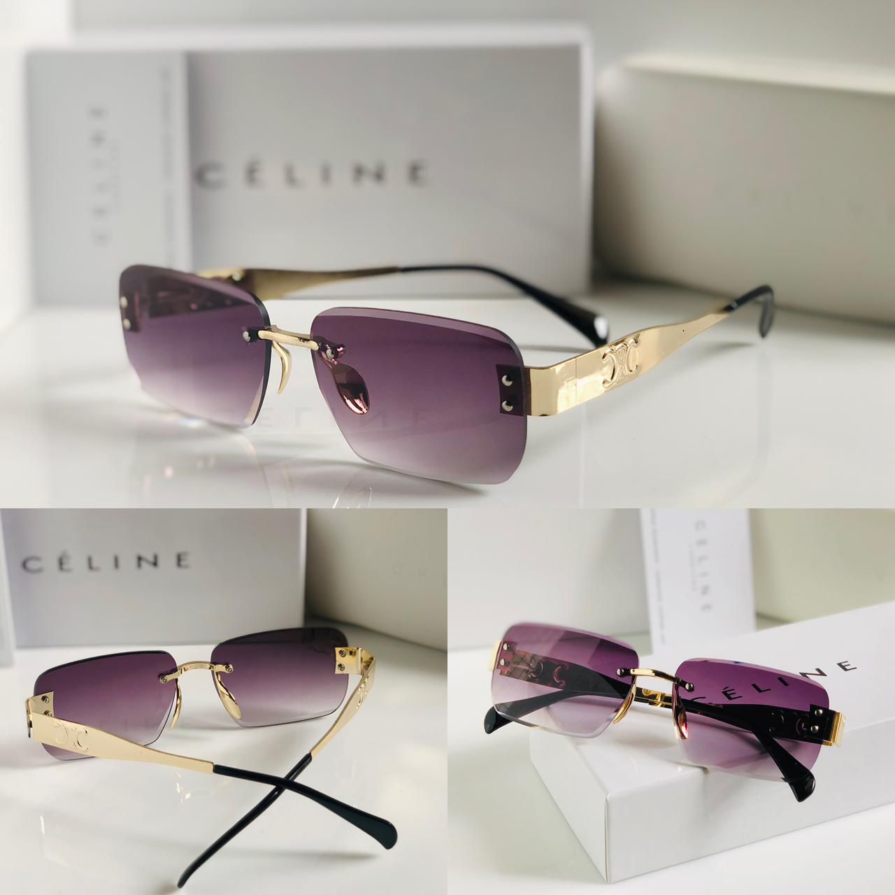 Fashion Brand Cel-ine Sunglasses for Men and Women