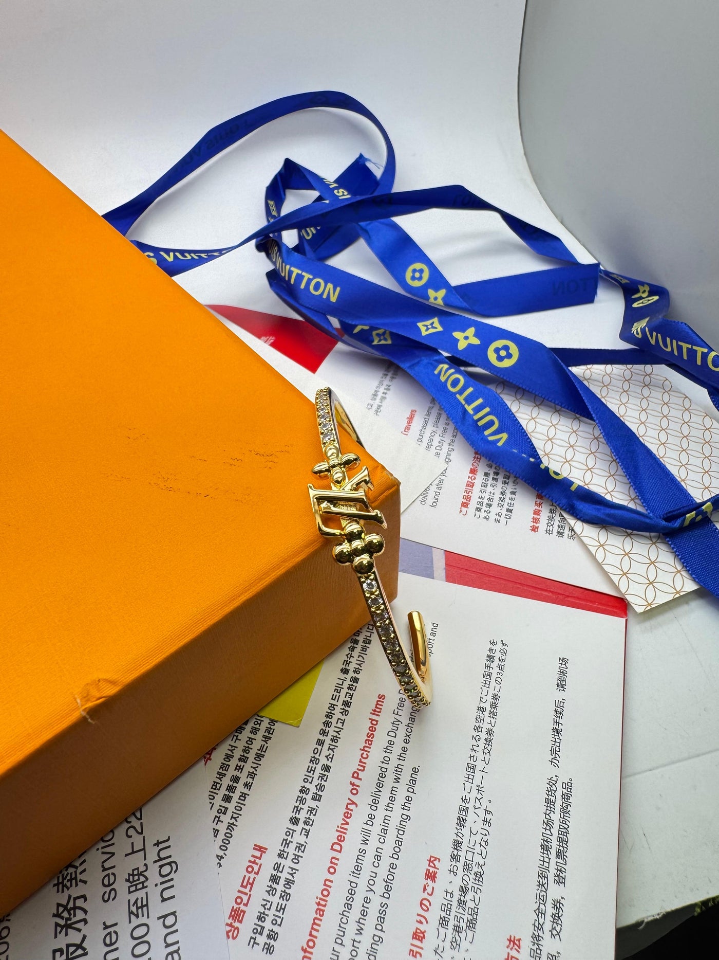 Luxury Brand L-V Lou-is Vui-tton Bracelet for Women