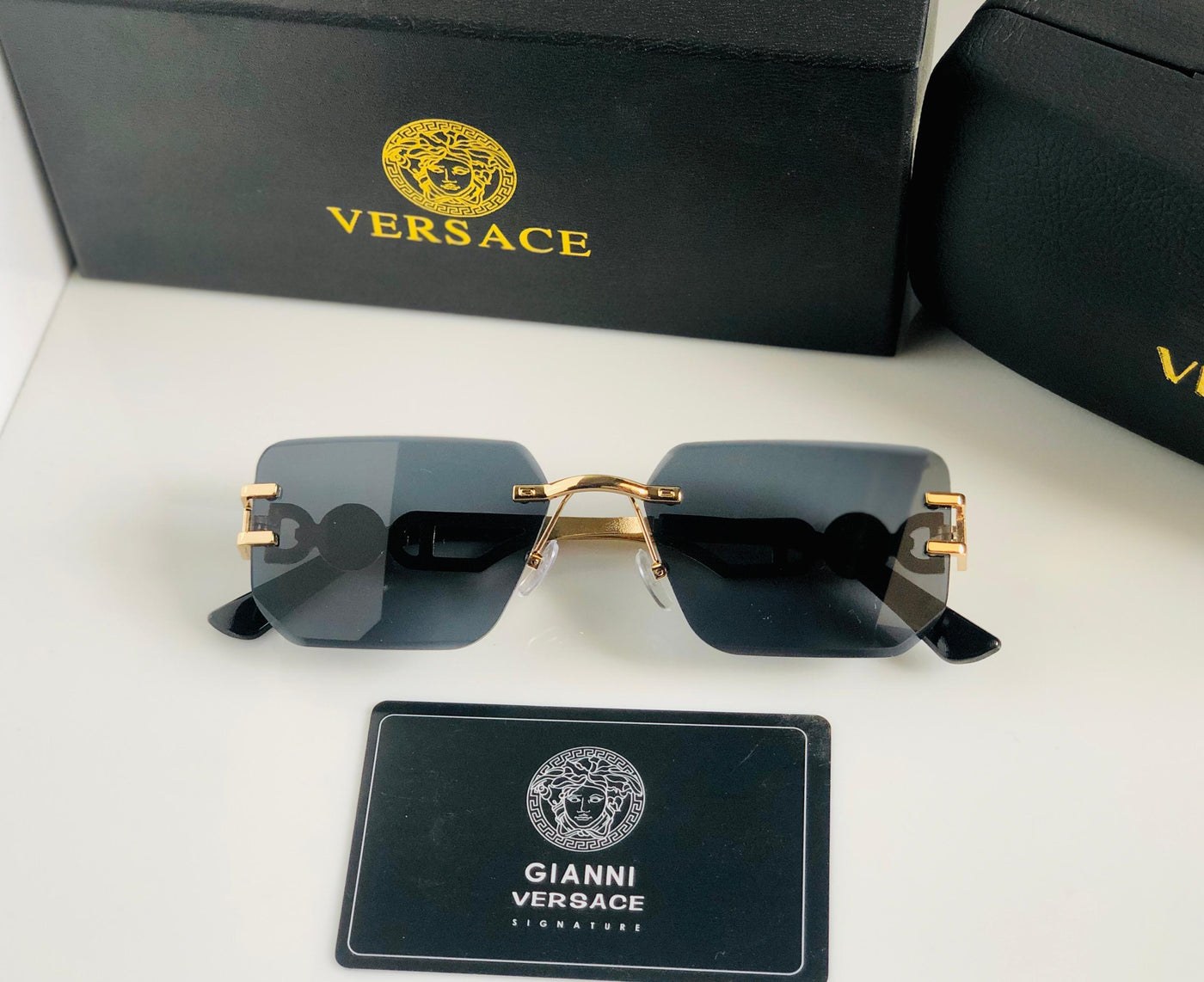 Ver sace Unisex Sunglasses for Men and Women
