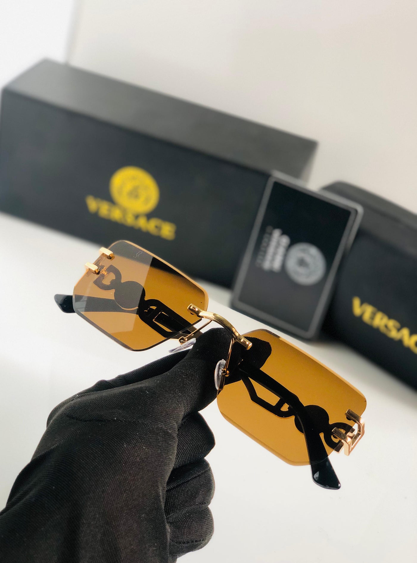 Ver sace Unisex Sunglasses for Men and Women