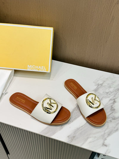 Famous Brand MK Mich-ael Ko-rs Imported Slippers for Women
