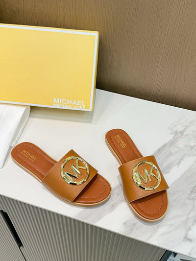 Famous Brand MK Mich-ael Ko-rs Imported Slippers for Women