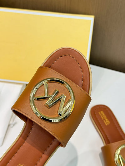 Famous Brand MK Mich-ael Ko-rs Imported Slippers for Women