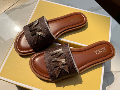 Famous Brand MK Mich-ael Ko-rs Imported Slippers for Women