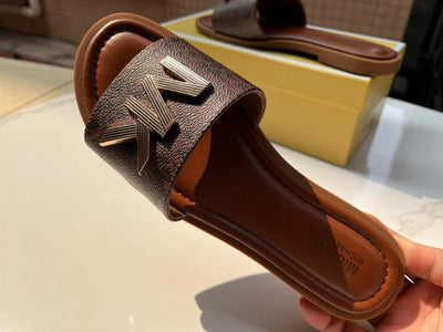 Famous Brand MK Mich-ael Ko-rs Imported Slippers for Women