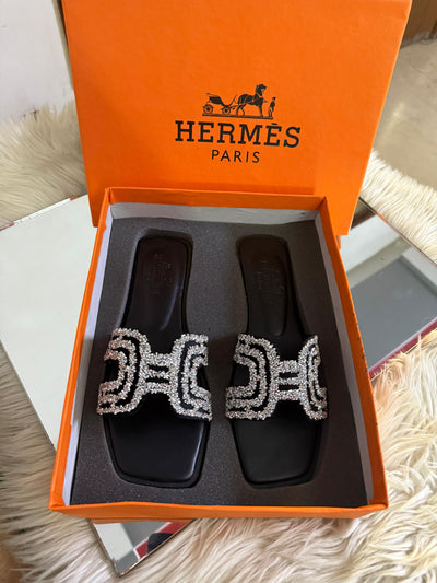 Famous Brand Her-mes Slipper For Women