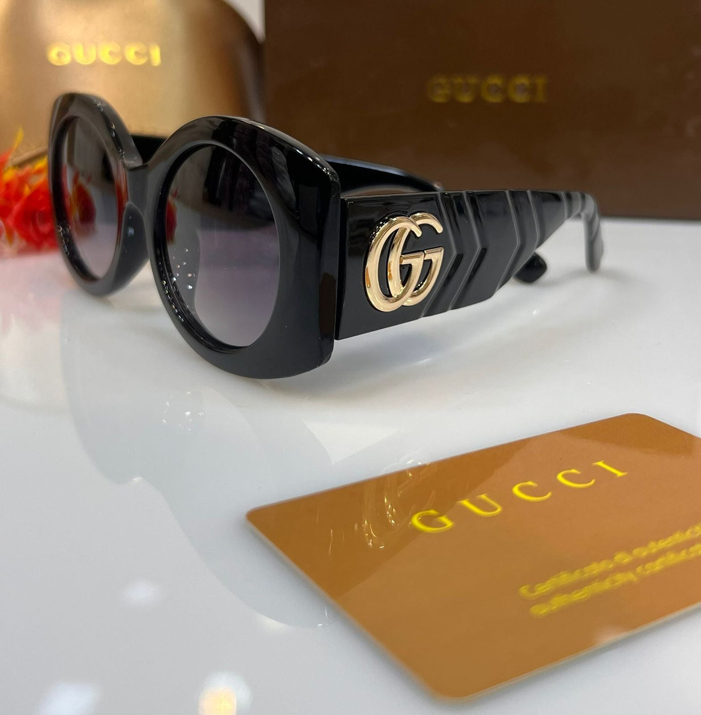 Designer GG Guc-ci Sunglasses for Women