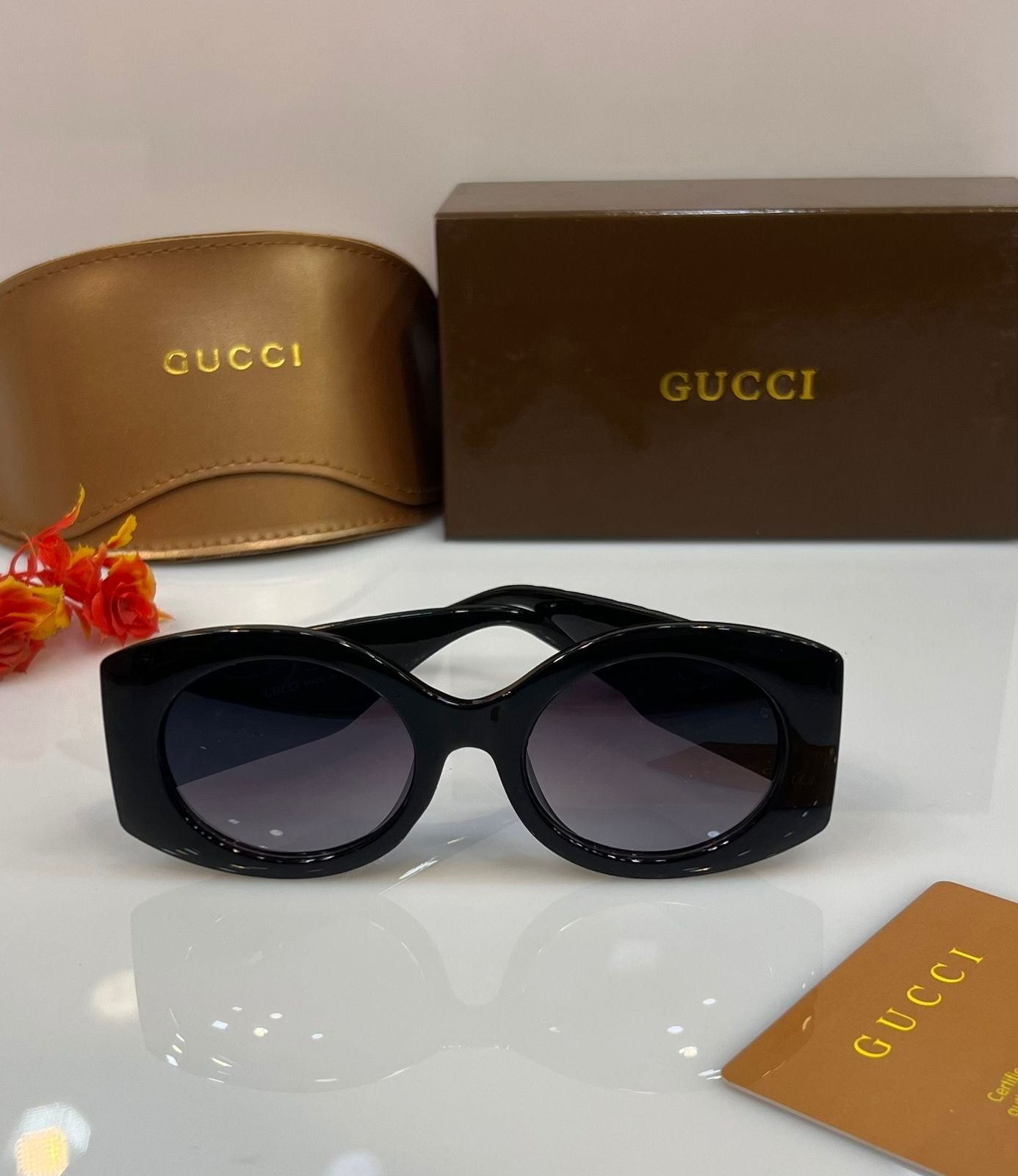 Designer GG Guc-ci Sunglasses for Women