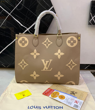 Luxury brand L-V tote bag for women