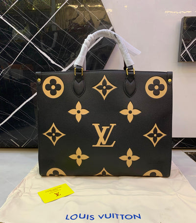 Luxury brand L-V tote bag for women