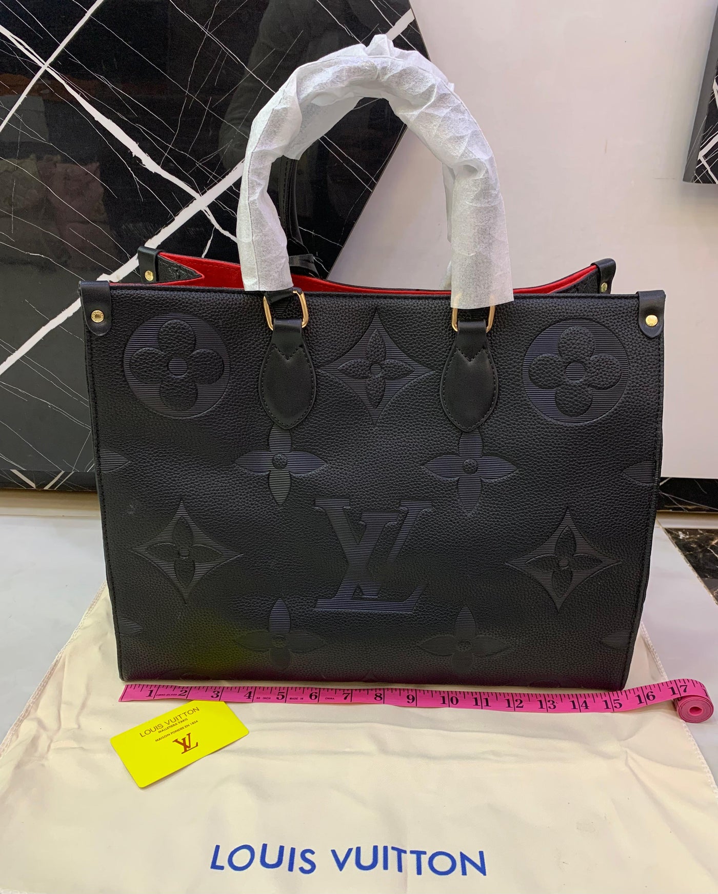 Luxury brand L-V tote bag for women