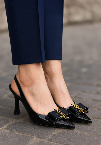 Fashion Brand Y- S-L heel For women