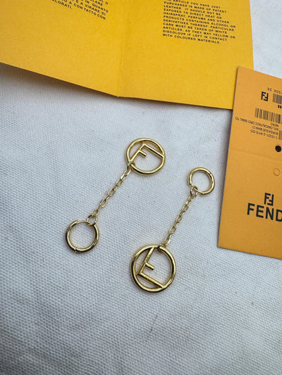 Stylish and elegant Fen-di earrings for women