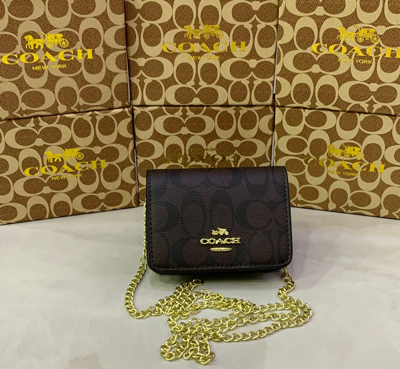 Famous brand Coa-ch crossbody bag for women