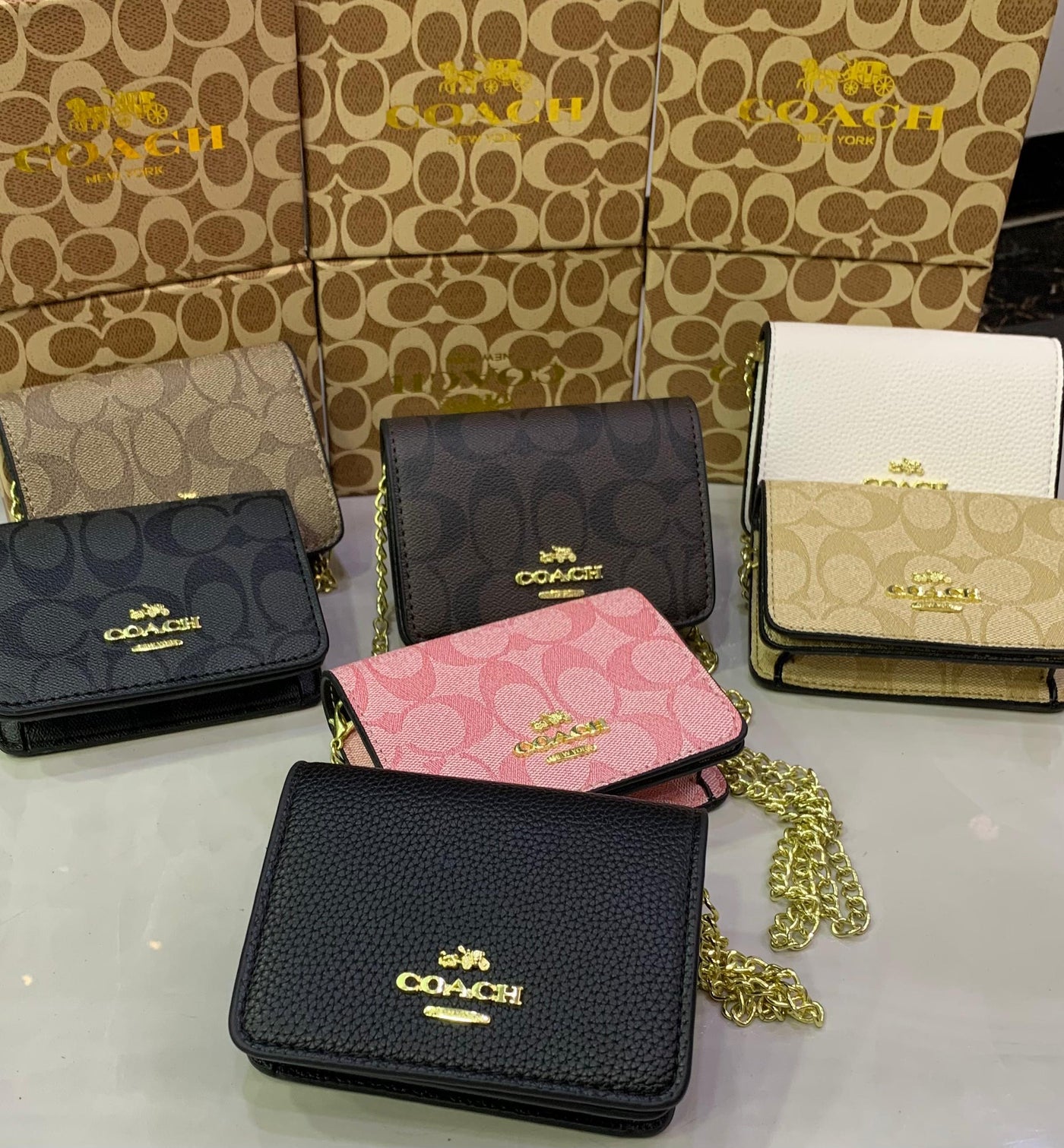 Famous brand Coa-ch crossbody bag for women