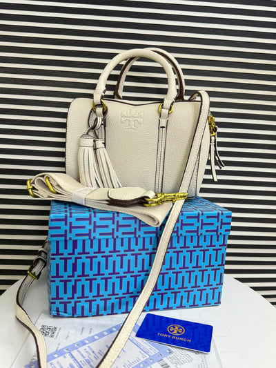 Tory Birch TB Thea mini satchel dome duffle