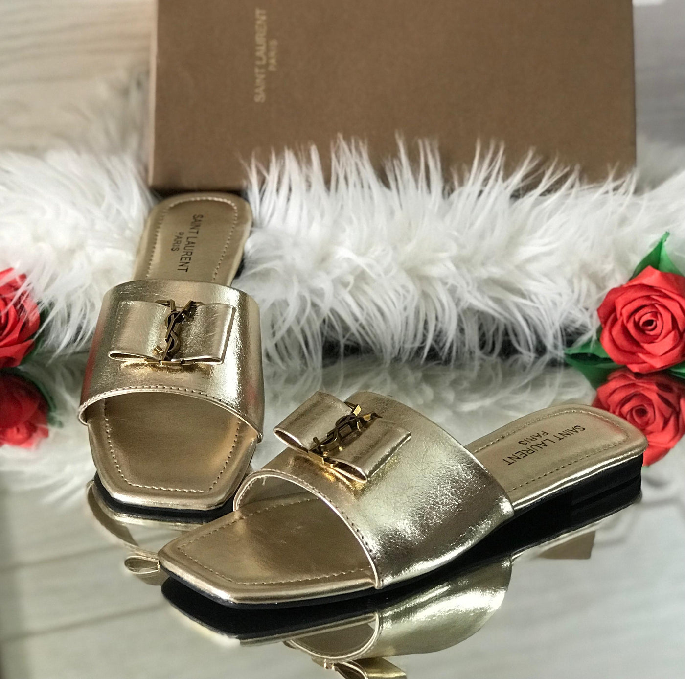 Yves Saint Laurent YSL Slippers