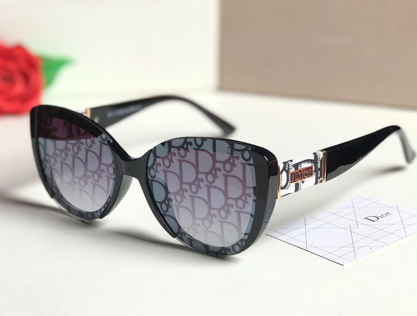 Christian Dior CD Sunglasses Checkered
