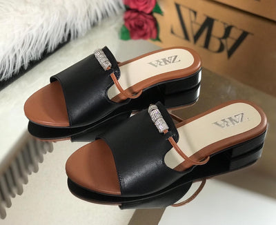 Zara Block Heel